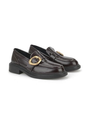 Ziya, Kadın Hakiki Deri Ayakkabı 153111z22410 Bordo 153111z22410 400 Bordo