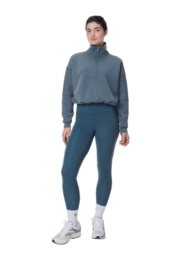 Sweaty Betty Sweaty Betty All Day Active Leggings Kadın Siyah Fitness Tayt 5133 Mavi