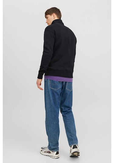 Jack & Jones Jorvesterbro Erkek Sweat Siyah