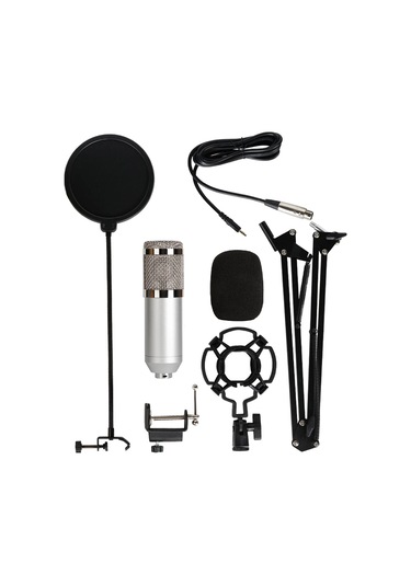 Jwin Rms-11bm800 Stüdyo Condenser Mikrofonu Stand ve Filtreli