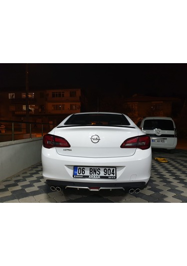 OtoÇizgi Opel Astra J Spoiler - Spoyler Piano Black-Parlak Siyah OtoÇizgi