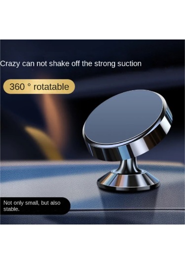 Yuntech01 3'lü Paket Manyetik Araç Telefon Tutucusu, Siyah Metal Plaka Ve Güçlü Yapıştırıcı İle Sağlam Tutuş, El-işsiz Sürücü İçin Siyah