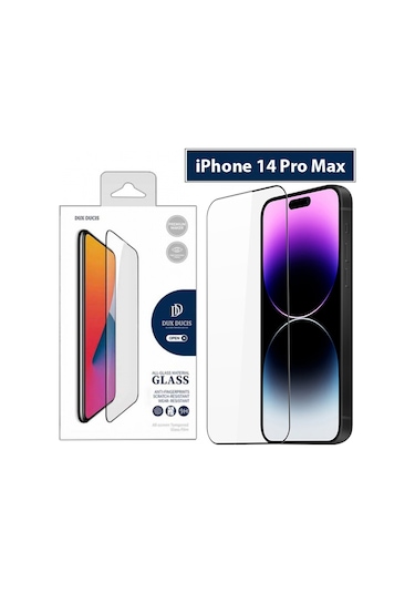 Dux Ducis iPhone 14 Pro Max 6.7 Full Kaplama Cam Ekran Koruyucu