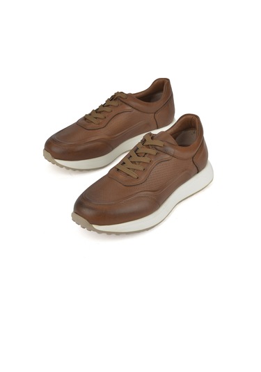 Ziya, Erkek Hakiki Deri Sneaker 1531026z290 Taba 1531026z290 320 Taba