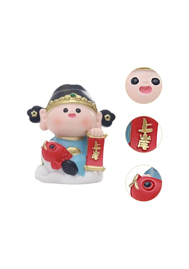 Suntek Çin Karikatür Mini Heykeli Iyi 6.5x5x7cm-beyitli