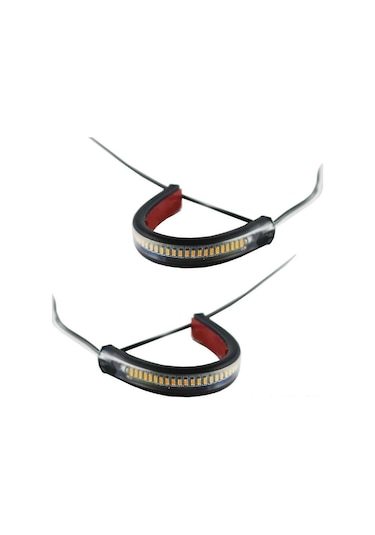 Motosiklet Led Çatal Dönüş Sinyali Gündüz Farı