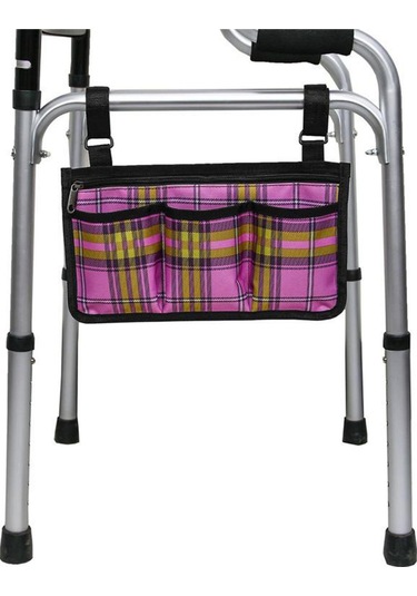 Suntek Kol Dayama Yürüteç Çantası Kırmızı-ekose