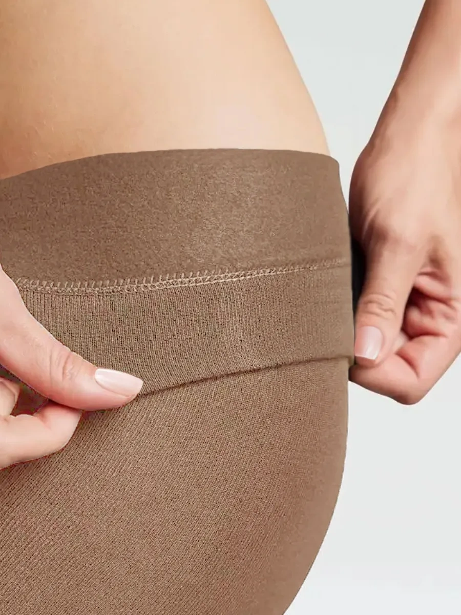 Teatro 240 Den Polar İçi Sıcak Kış Taytı 53544043 Koyu Bej