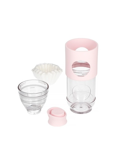 Cafflano Go-Brew B100 PK Kahve Demleme Ekipmanı Pembe