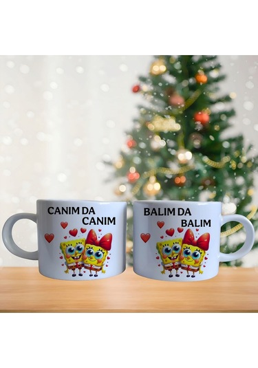 Canım Da Canım Porselen Fincan Takımı 769 Beyaz