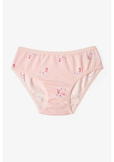 Penti Pembe Kız Çocuk Pinksheep Pamuklu 5'li Slip Külot