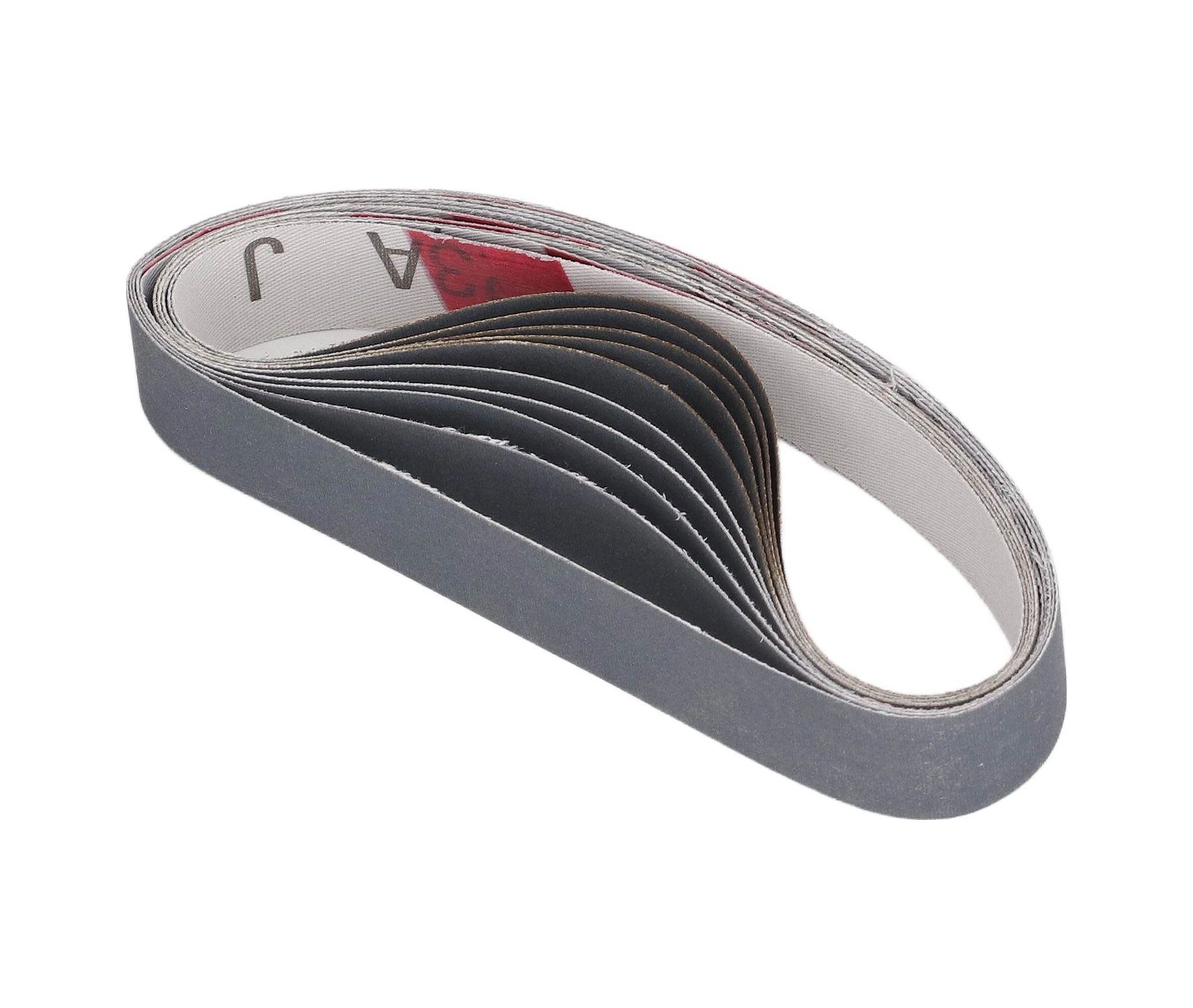 Hombey 30 Adet Zirconia Zımpara Kayışı Seti - 80-1000 Tane, 12x1/2 İnç, Çelik/ağaç Taşlama, Kesici Takım, Dayanıklı Malzeme