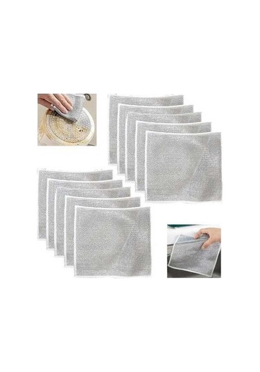 Besthome1 30 Adet Çok Amaçlı Çizilmez Bulaşık Bezi, Islak Kuru Mutfak Temizliği, Tezgah Ve Yemek Temizliği İçin Ev Dekorasyonu