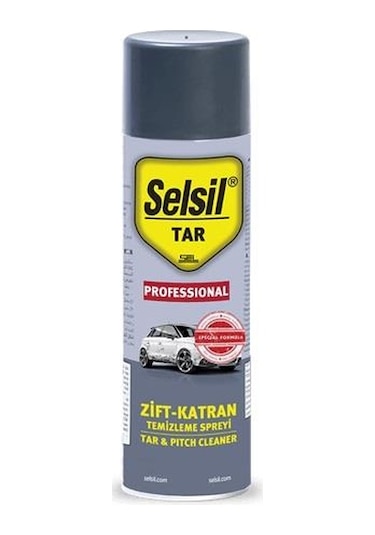 Selsil Tar Cleaner Zift ve Katran Temizleyici Sprey 500 ML