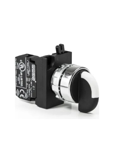 Cm101s20 Cm Serisi Metal 2no 0-ı 60 Seçici Kalıcı 22 Mm Buton
