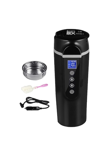 Suntek 24 V/12 V Araba Su Isıtıcısı Siyah