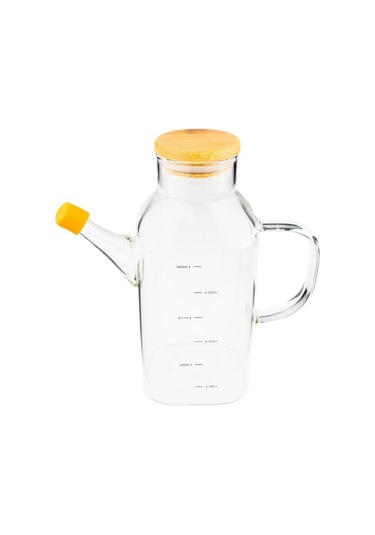 Bambum Petto - Bambu Kapaklı Yağdanlık 600ml Bambu