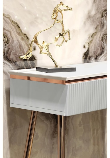 Bianco Lake Dresuar Beyaz-rose Gold Beyaz