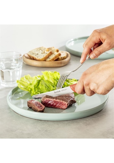 Colorfood Tırtıklı Çok Amaçlı Bıçak 10cm Turuncu Turuncu