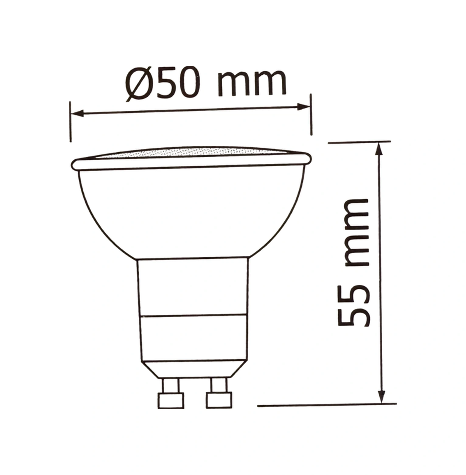 Horoz 001-064-0006 Led Ampul 6w Beyaz Işık Gu10 Duy - 5 Li Paket