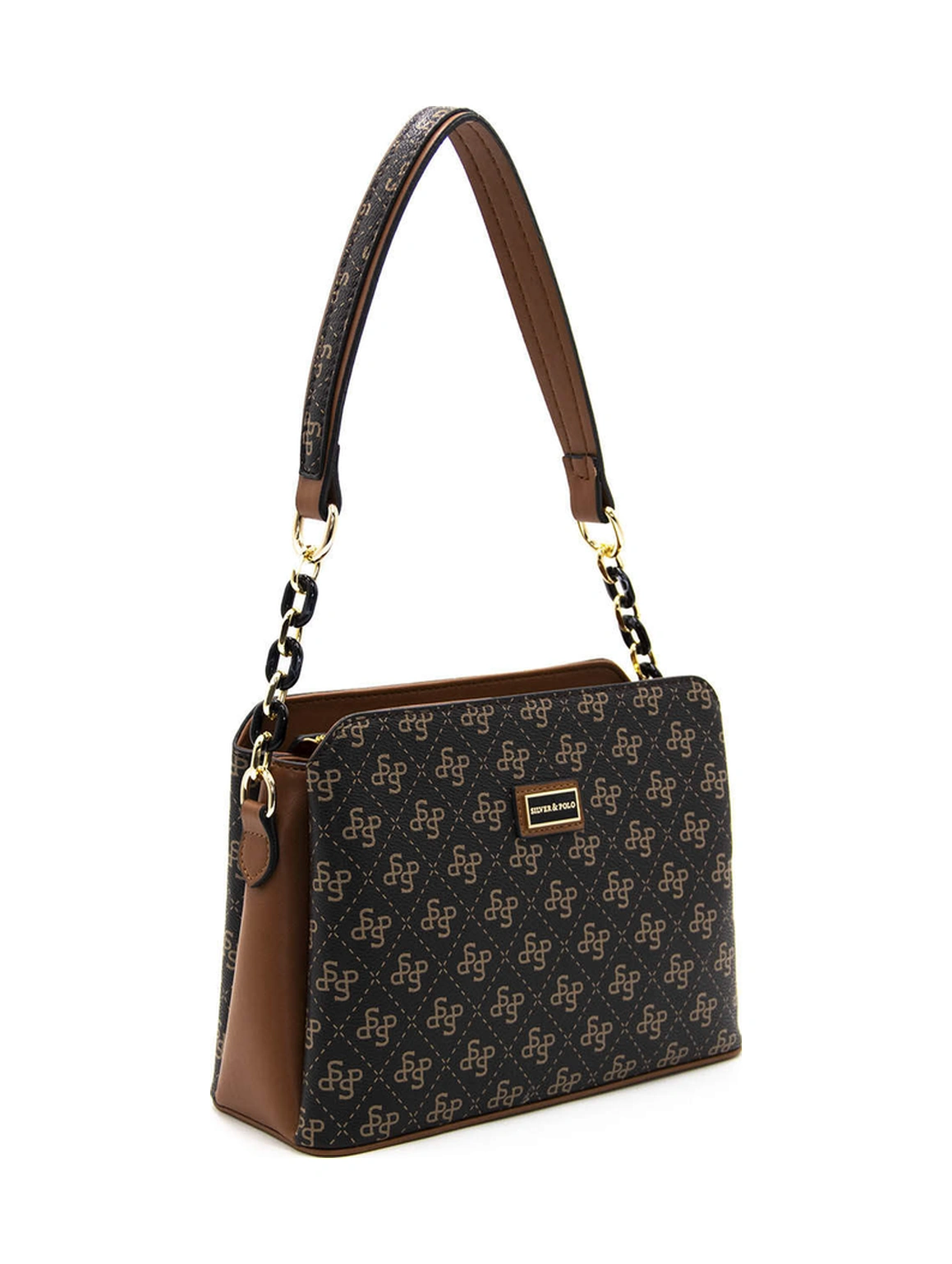 Silver Polo Kadın Omuz Çanta 937 Kahverengi