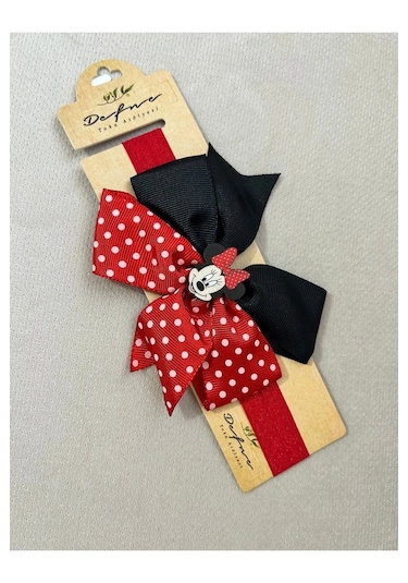 Mickey Mause Kız Çocuğu Saç Bandı Siyah