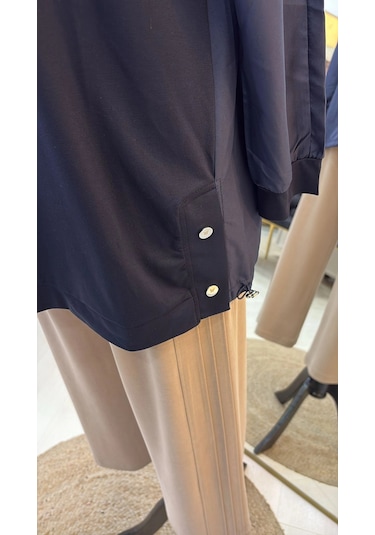 Qmash Penye Tunik Lacivert 6193