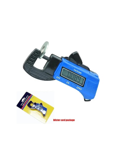 Dijital Kumpas Mini Cep Kumpası Hassas Pilli Kumpas 15mm