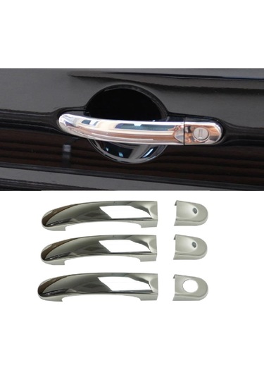 Vw T5 Caravelle 2003-2015 Arası Krom Kapı Kolu 3 Kapı Pçelik