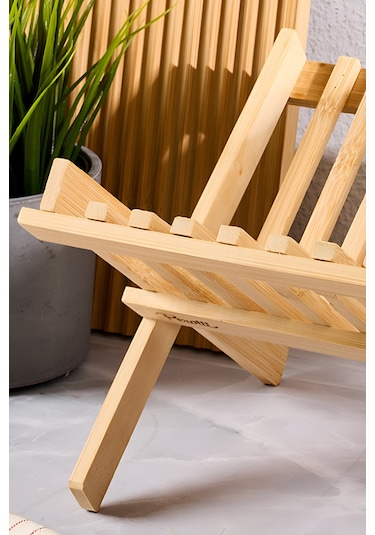 Nello Bambu Bulaşıklık Tabaklık Bambu Bambu