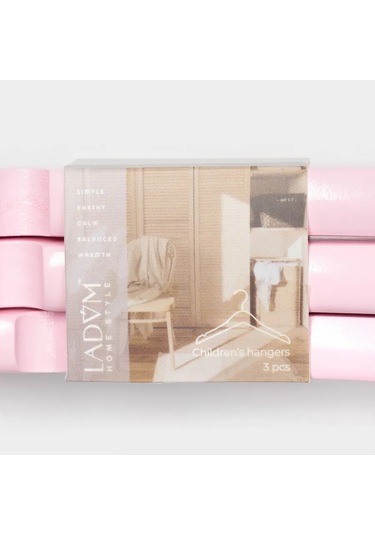 Skyphos Çocuk Askıları Seti 3 Adet 262974717 Pembe