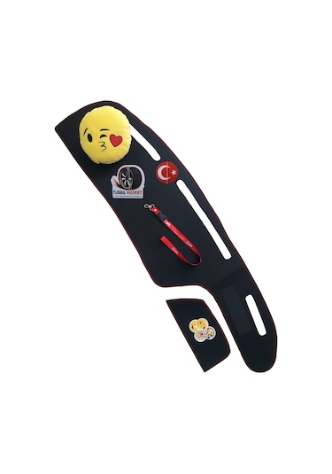 Fiat Tipo Tempra Torpido Koruma Halısı & Örtüsü - Emoji Araç Seyahat Oto Boyun Yastığı & Aksesuar