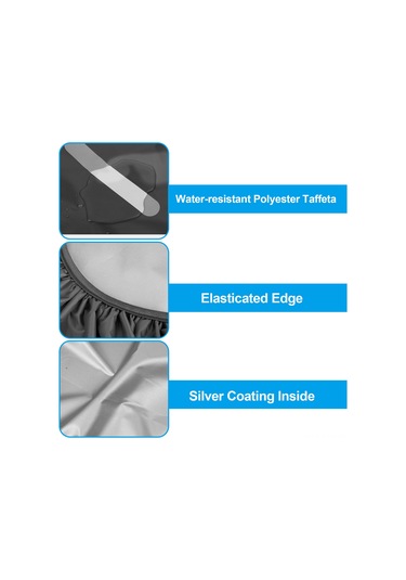 Yuntech01 Su Tasarımı 35l Sırt Çantası Yağmurluk Kılıfı - 2'li Set, Su Geçirmez Ve Reflektif Çok Renkli