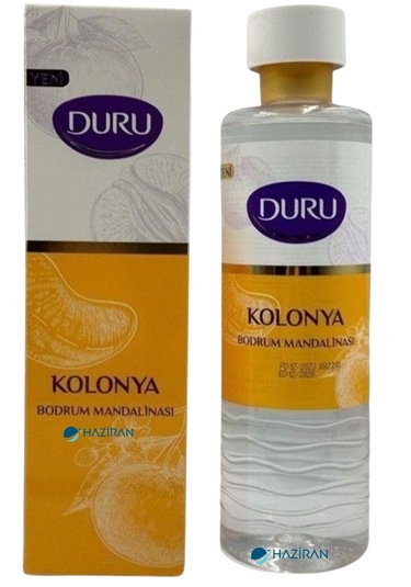 Duru Bodrum Mandalinası + Kiraz Çiçeği + Okyanus Tazeliği Cam Şişe Kolonya 3 x 200 ML