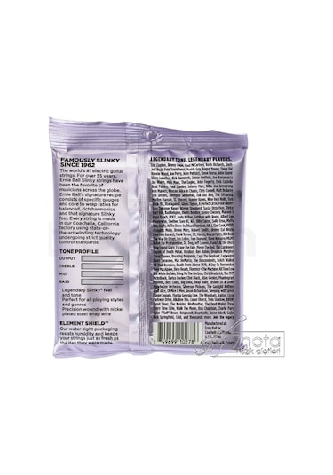 Ernie Ball P02227 Elektro Gitar Teli 010-48 Set Ultra Slinky