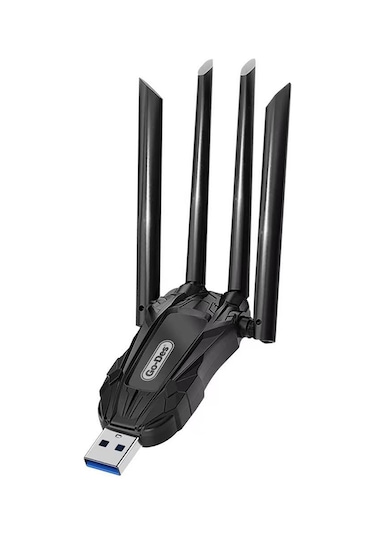 Go-des Gd-wps015 Wi-fi Usb Adaptörü 900mbps Siyah