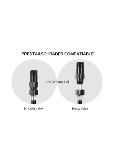 Symbee West Bıkıng 120psı Aluminyum Fren Çubuğu Tipi Bisiklet Pompa, Manometreli, Taşınabilir, Dış Mekan Ve Acil Kullanım İçin