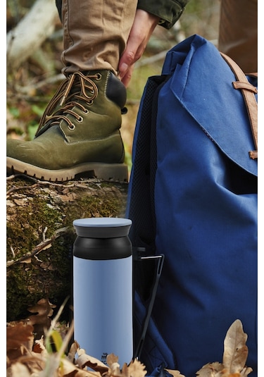 Karaca Rainbow Paslanmaz Çelik Termos 350 ML Mavi