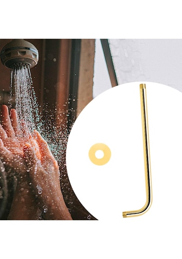 Suntek Duş Kolu Uzatma Kolay Kurulum Duvar Montajlı 33cm