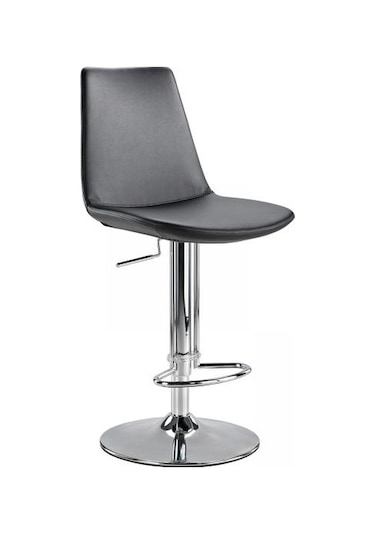 Uzay Ofis Era Bar Tabure - Siyah - Flanş Ayak