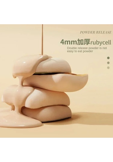 Süper Kalın Kozmetik Puf Büyük Boy Kapatıcı Fondöten Sünger