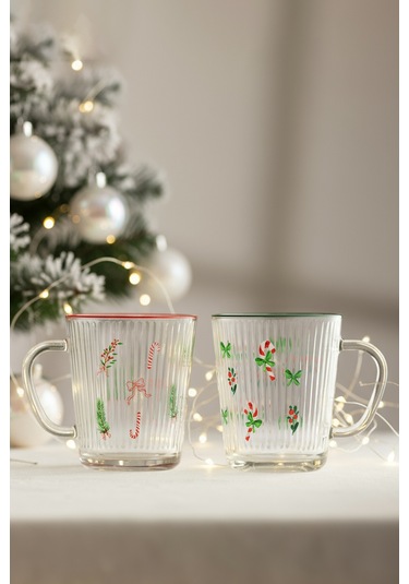 Winter Candy Optik 2'li Kupa Seti 360 Cc Renkli
