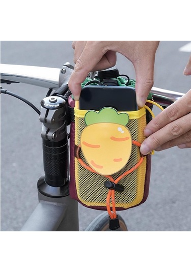 Homyl Bisiklet Gidon Montajlı Şişe Tutucu Çok Amaçlı Açık Çok Renkli