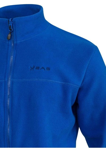 2as Chestert Erkek Tam Fermuarlı İnce Polar Sweatshırt Mavi 2aschestfbm24-0336 Mavi