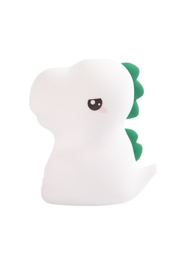 Aurora Silikon Gece Lambasıçocuk Tutam Dekompresyon Oyuncak Dinozor Tek Bnoynuzlu At Odasıuyku Gece Lambasıocuk Eğlencesi Beyaz