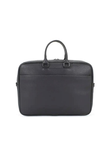 Case Club 2208-5 Laptop Evrak Çantası Büyük Boy 17.3 İnç El Omuz Çantası Siyah