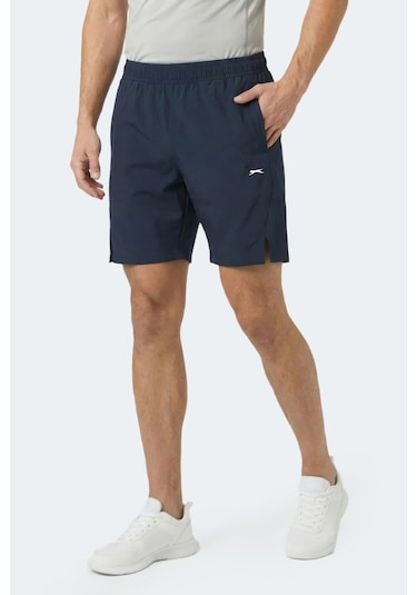 Slazenger Radıant Erkek Cepli Fıtness Lacivert Şort Lacivert