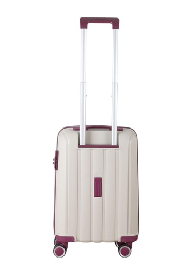 Mçs Polipropilen Valiz V305 55 Cm S18y10003355 11148 Kemik/mürdüm