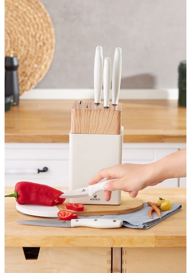 Karaca  Mastercut Krem 6 Parça Bıçak Seti