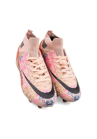 Prego Air Laliga 565 Merdane Krampon Çoraplı Pembe Pembe